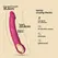 Magnus Bend Flexible Intimate Device Pink 22.5cm USB Rechargeable