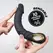 Crushious Magnus Bend Flexible USB Rechargeable Black Stimulation Device 22.5cm