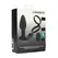 LEVELZ Black Dual Motor stimulator prostate sa rotirajućim kuglicama i prstenom