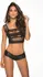 Mapale Cheeky Boyshort S/M Wet Look Black, udoban i seksi donji veš sa niskim strukom