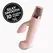 Crushious Mellow Cony roze mini rabbit vibrator, kompaktni silikonski sistem