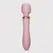 Crushious Jinx Dual Wand masažer od grejanog silikona u boji Rose Wine 21cm