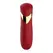 Crushious Blinders Rechargeable Mini Vibrating Device Red 10 Modes