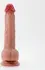 Crushious Inviktus intimni dildo od tečnog silikona 22cm u boji kože