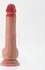 Crushious Inviktus intimni dildo od tečnog silikona 22cm u boji kože