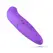 Crushious G-Finder Mini intimni masažer u ljubičastoj boji, 8 cm ABS