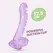 Crushious Hudini Flexible Intimate Device 17.5 cm Purple TPE Suction Base