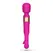 Crushious Big Ben Dual Wand Pink, svestrani silikonski masažer dužine 25,9 cm