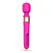 Crushious Big Ben Dual Wand Pink, svestrani silikonski masažer dužine 25,9 cm