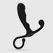 Crushious P-Baba Black ergonomski uređaj za masažu prostate, 15 cm