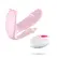 Crushious Fritz Pastel Pink nosivi vibrator sa funkcijom grejanja i daljinskim upravljačem, 14 cm