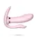 Crushious Fritz Pastel Pink nosivi vibrator sa funkcijom grejanja i daljinskim upravljačem, 14 cm
