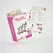 Crushious Bijou Pink Set, trio metalnih analnih čepova sa draguljem, 3 veličine
