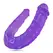Crushious Deep Diver intimni set sa dvostranim modelom i analnim lubrikantom 50ml ljubičasti