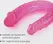 Crushious Deep Diver Set - Double-Ended Flexible Model with Anal Lubricant 50ml Pink
