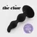 Crushious The Claw crni silikonski analni čep sa vakuumskim postoljem 11 cm
