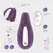 Crushious Pleasuriser Purple C vibrator i lubrikant na bazi vode 50ml