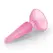 Crushious Jolly Pink, kompaktni silikonski analni čep sa usisnom bazom