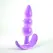 Crushious The Plunger Silikonski Čep Lila 9cm Fleksibilna Baza Udobno Prijanjanje