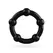 Triple Bead Performance Ring Set Black by Triple Bead - 3 Sizes, Textured Surface