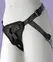 Adrien Lastic Snap Strap podesivi intimni pojas, crni, univerzalni