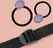 Adrien Lastic Snap Strap podesivi intimni pojas, crni, univerzalni