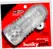 Hunkyjunk Jackt Nubby Ribbed intimni trenažer Clear Ice Large