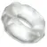 Hunkyjunk Fractal Tactile Ring Clear Ice, fleksibilni Plus+Silicone sistem