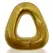 Hunkyjunk Zoid Trapezoid Lifter Comfort Ring Bronze Metallic