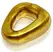 Hunkyjunk Zoid Trapezoid Lifter Comfort Ring Bronze Metallic