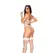 Mapale Bunny Chic kostim L/XL sa detaljima od perja i pertlanjem na leđima