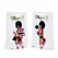 Mapale French Maid Set XL elegantan crno beli kostim