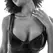 Mapale bodi L u sjajnoj crnoj boji sa efektom vinila i detaljima od tila