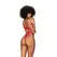 Mapale Teddy L Wet Look Red Vinyl Bodysuit Adjustable Straps