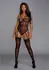 Oh La La Cheri Very Sheer Mesh Underwire Teddy S - Gunmetal Details