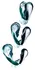 TENGA Flip 360 Aurora Green uređaj za intimnu stimulaciju 20.3 cm