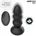 Addicted Toys Rotating Vibrating Plug LED Remote 11.9cm Silicone Black