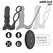 Addicted Toys UP&DOWN Prostatic System Triple Motor Silicone 9.3x14.5cm