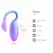 Magic Motion Magic Flamingo Max App-Controlled Vibrating Egg Blue 3.3×7.1×10.9cm