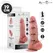 MR INTENSE Spencer mali silikonski dildo od 19 cm sa anatomskim dizajnom i vakuumskom bazom