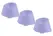 Womanizer W-Heads trodelni set Lilac M zamenske stimulacione glave srednje veličine