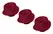 Womanizer W-Heads S Bordeaux set od 3 silikonska nastavka