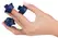 Womanizer nastavci Blueberry M, silikonski zamenski set, 3 komada