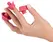 Womanizer zamenske glave M Raspberry pakovanje od 3 komada silikon 15 mm