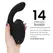 Womanizer Duo Next Black dualni stimulator sa vazdušnim talasima i vibracijom