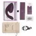Womanizer Duo Next Dual Air i Vibration sistem tamnoljubičasti 195mm