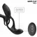 Addicted Toys Double Ring System with Multi-Zone Vibrating Stimulator, Black