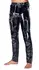 Black Level muške pantalone crne M elegantan izgled veštačke kože