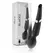 BLACK&SILVER Beck Silicone Wand Massager with Suction Function 2-in-1