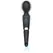 BLACK&SILVER Beck Silicone Wand Massager with Suction Function 2-in-1